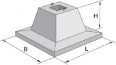 Фундамент стаканного типа 1Ф21.9-1